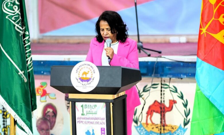 القائمة بأعمال سفارة دولة إرتريا لدى المملكة العربية السعودية ويني قرزقهير